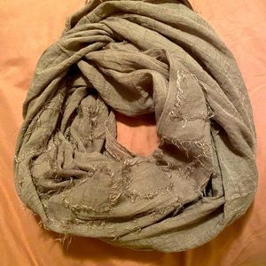 Brown/ Taupe Infinity scarf